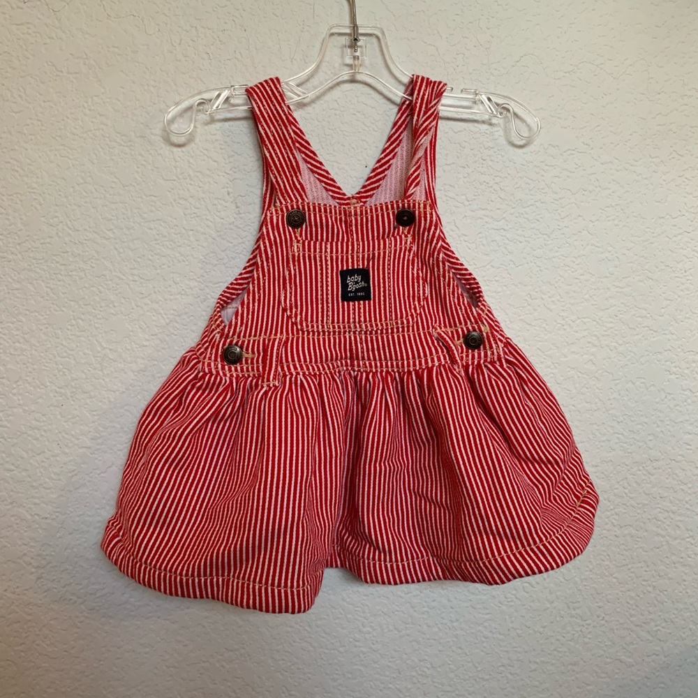 Baby girl overall dress
